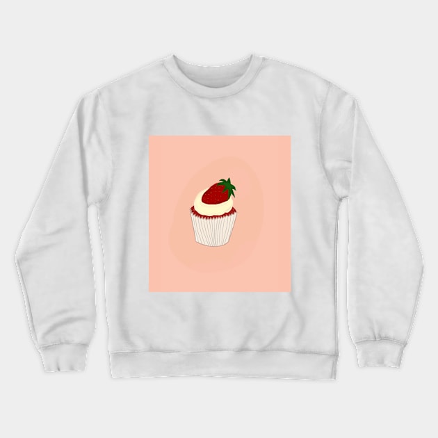 Berry red! Crewneck Sweatshirt by Maryamsartworks